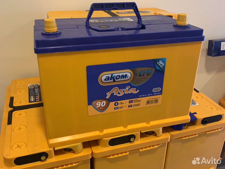 Аком EFB 75ah Asia