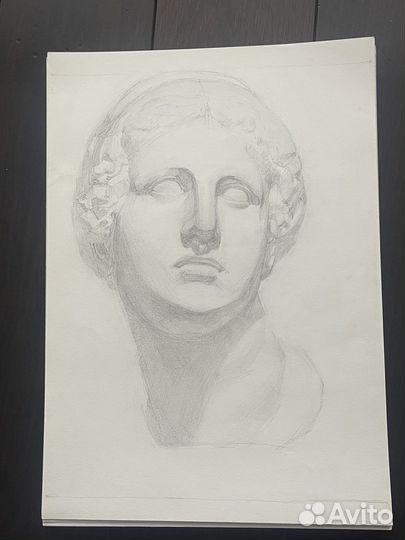 Академический рисунок для портфолио