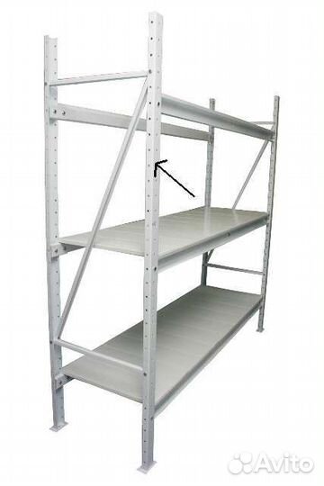 Стеллаж металлический усиленный