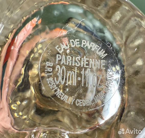 Ysl parisienne edp 30 мл винтаж 2009