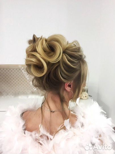 Макияж Прическа