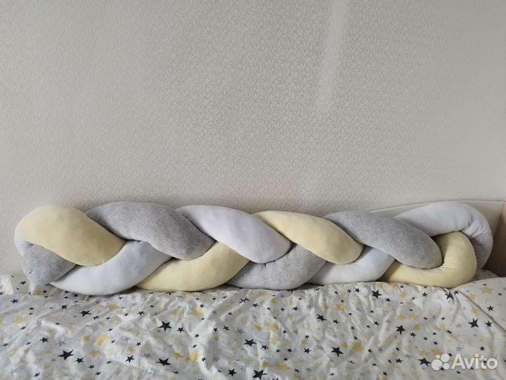 Детская подушка-бортик