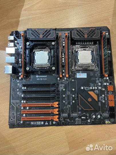 Комплект с 2 процессорами xeon 2667v4 и 64 гб DDR4