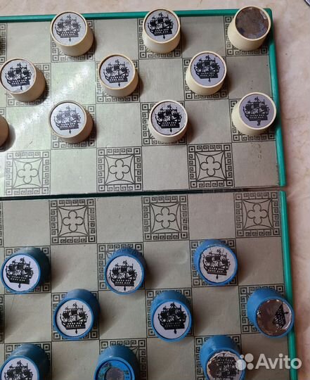 Шашки магнитные 