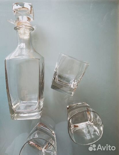 Набор для виски стаканы и графин