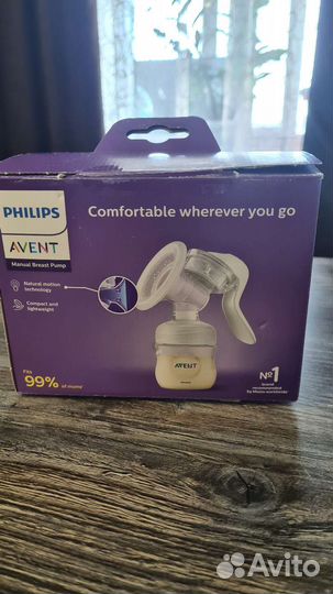 Молокоотсос avent ручной новый