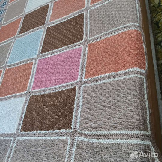 Плед покрывало ручной работы