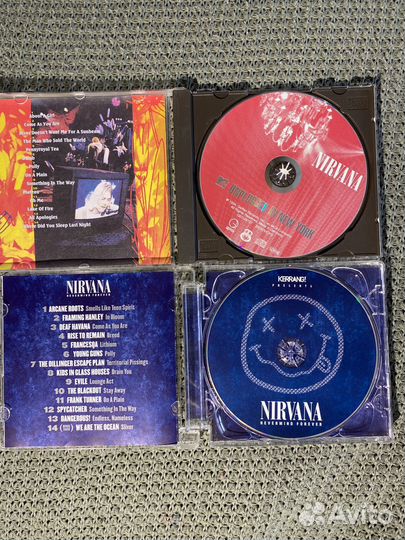 Nirvana фирменные EU оригиналы