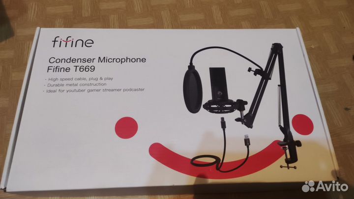 Микрофон для пк fifine t669