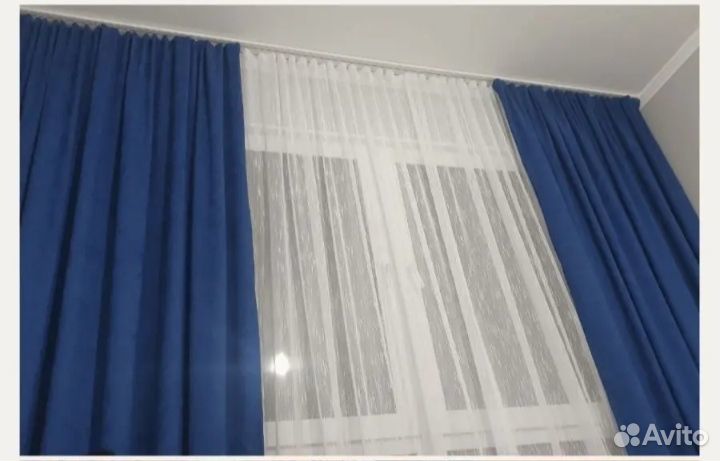 Готовые шторы канвас