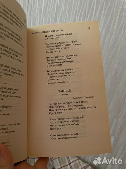 Марина Цветаева стихотворения и поэмы