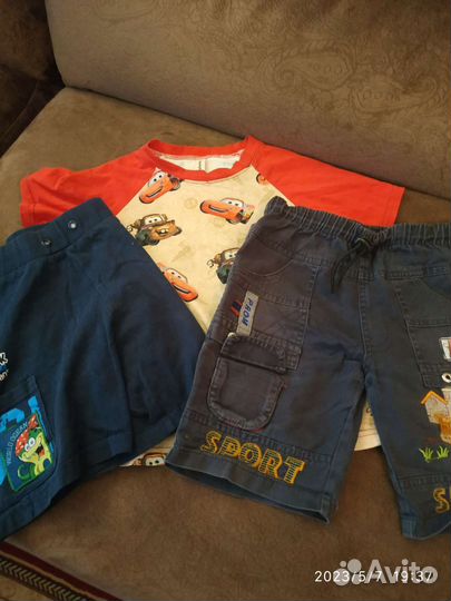 Вещи на мальчика пакетом 92-106