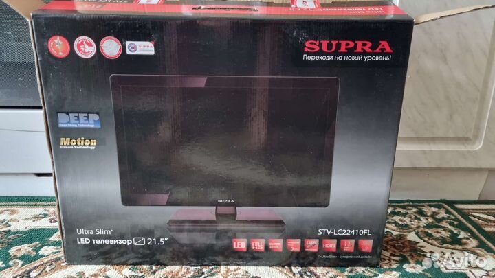Телевизор Supra 21.5