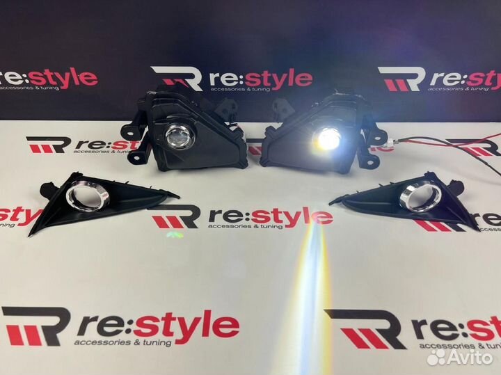 Установочный комплект туманок Lexus GX460 2м T2082