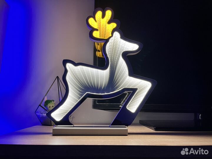 Новогодние игрушки под елку (Светящийся гномик)