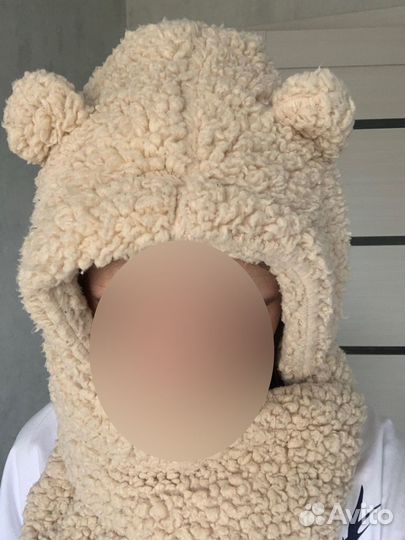 Шапка мишка