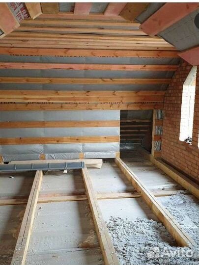 Утепление эковата п.Орловский