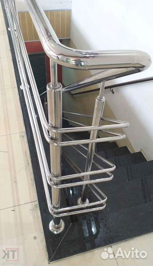 Перила со стеклом