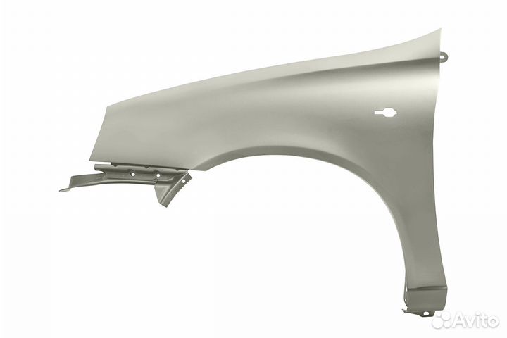 Крыло левое Лада Калина в цвет 610 Рислинг новое