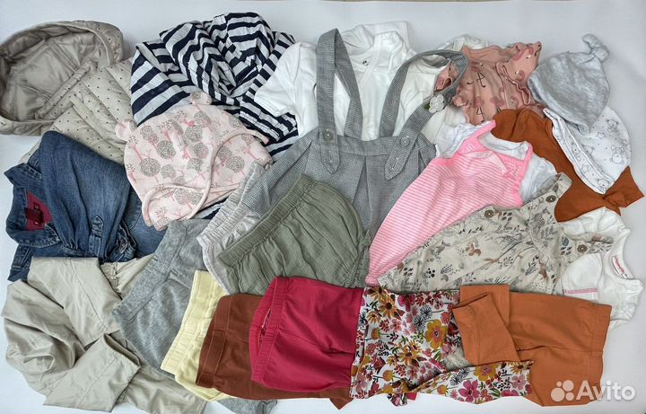 Пакет брендовых вещей на девочку