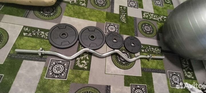 Штанга гриф блины