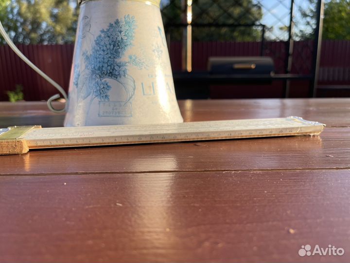 Линейка логарифмическая новая СССР