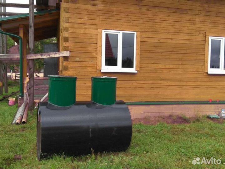 Септик био Руслос 3 с переливом