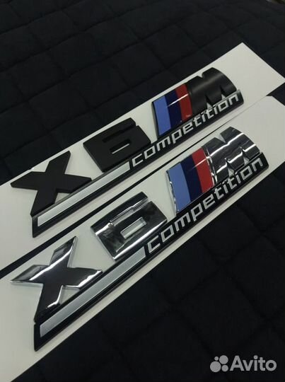 Эмблема X6 M competition