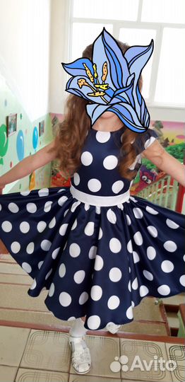 Платье для девочки 7 лет