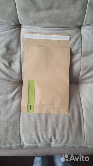 Крафтовые конверты расширяющимся дном