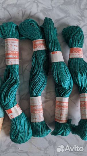 Нитки мулине СССР 20м 12,25номер
