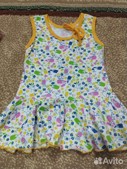 Детская одежда для девочек пакетом 68 74
