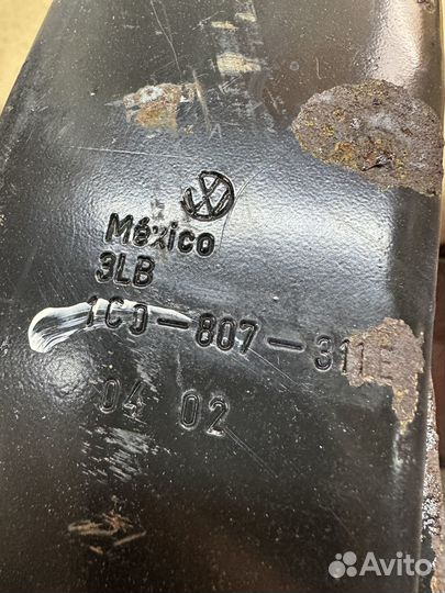 Усилитель заднего бампера Volkswagen New Beetle A4