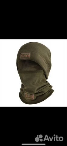 Флисовая шапка + снуд (комплект) тактический
