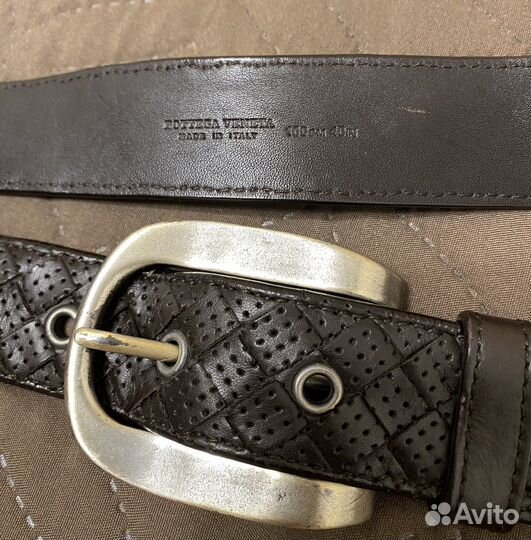 Кожанный ремень Bottega Veneta