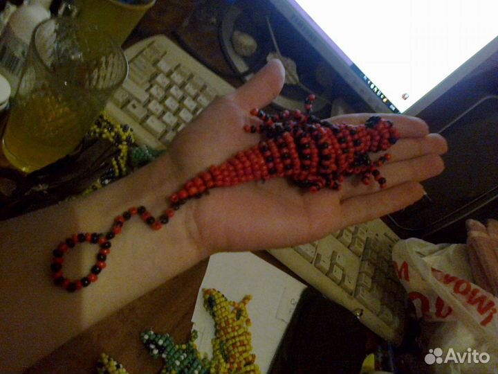 Игрушки из бисера