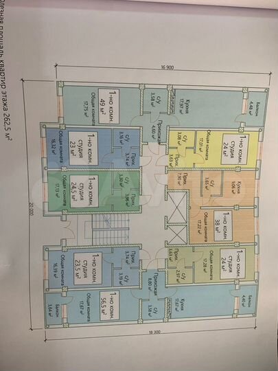 Квартира-студия, 24 м², 4/12 эт.