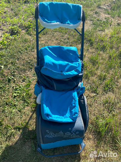 Санки-коляска