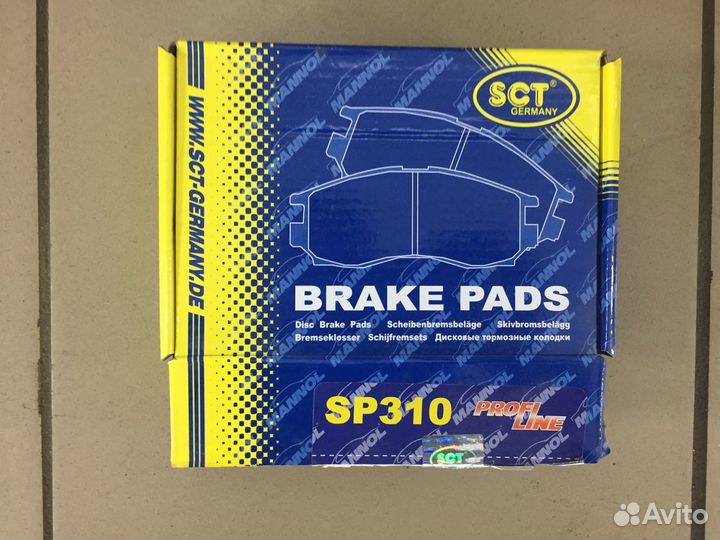 Тормозные колодки SCT daewoo nexia chevrolet lanos