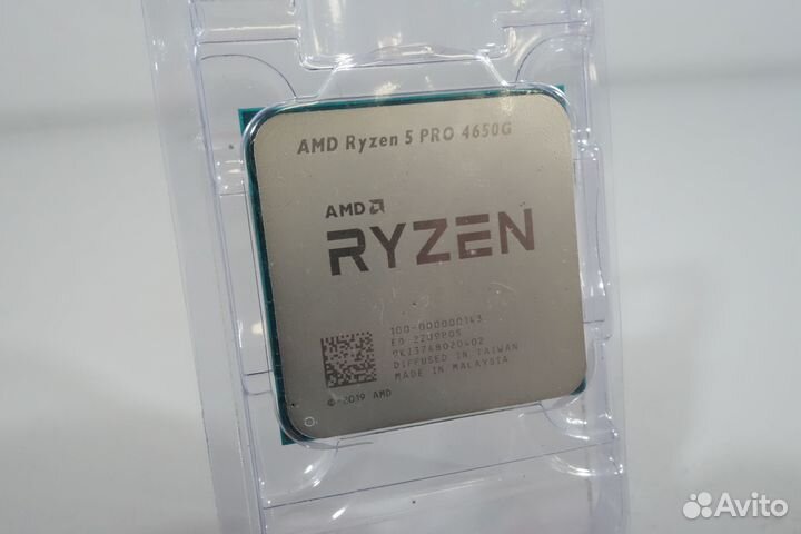 Процессор: AMD ryzen 5 PRO 4650G