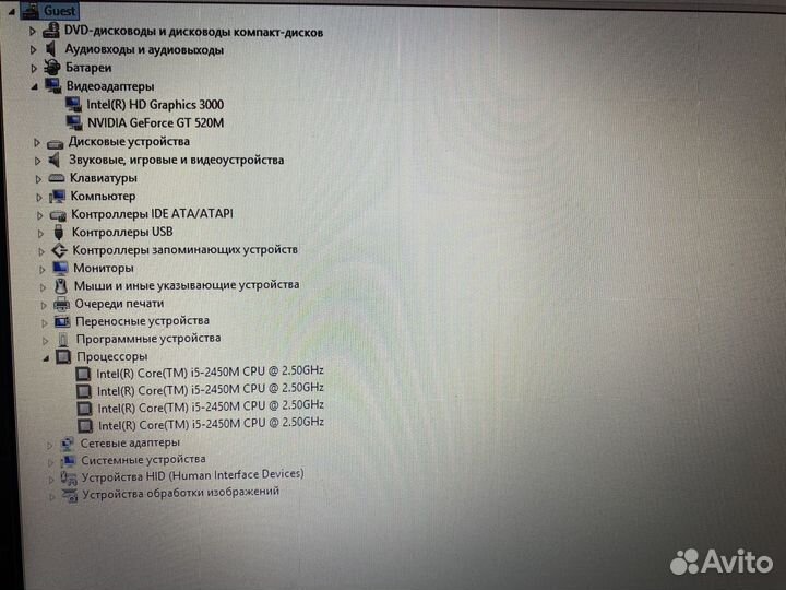 Быстрый ноутбук Acer 5750ZG, Core i5-2450, SSD