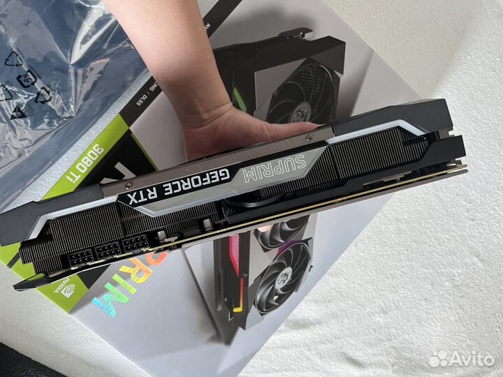Видеокарта MSI RTX3080TI 12GB RTX 3080 TI suprim