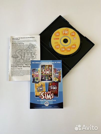 The Sims: On Holiday зарубежная лицензия DVD-бокс