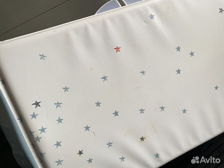 Ванночка для купания+пеленальник beaba