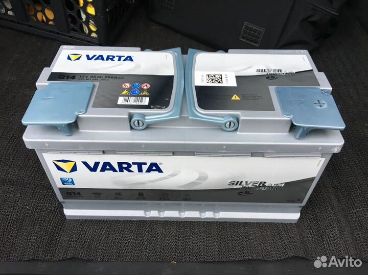 Аккумулятор varta AGM (гелевый) 95 А/ч. Доставка