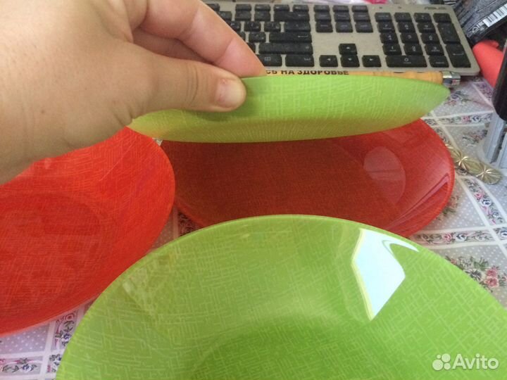 Набор из 4х тарелок, фирма Люминарк