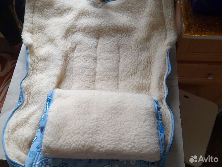 Зимний конверт в коляску