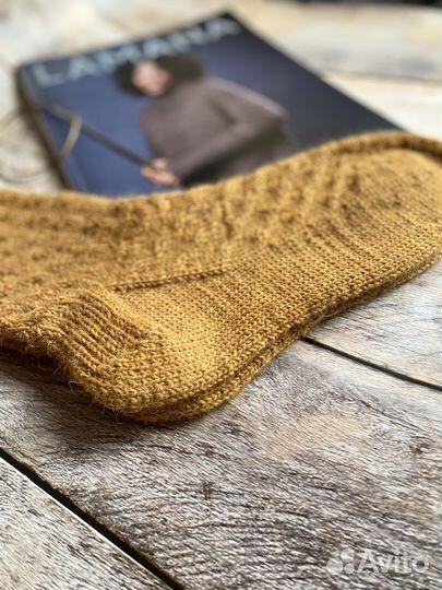 Вязанные носки ручной работы