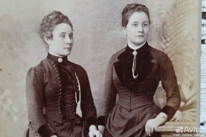 Антикварные старинные фотографии 1880-1900гг