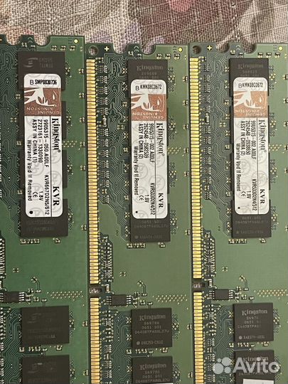 Оперативная память Kingston KVR800D2N6/512